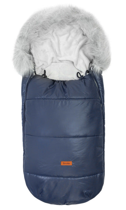 Чувалче Orso Romper Bag – Pearl Navy - Зимни Чували - Sensillo - BebeMama