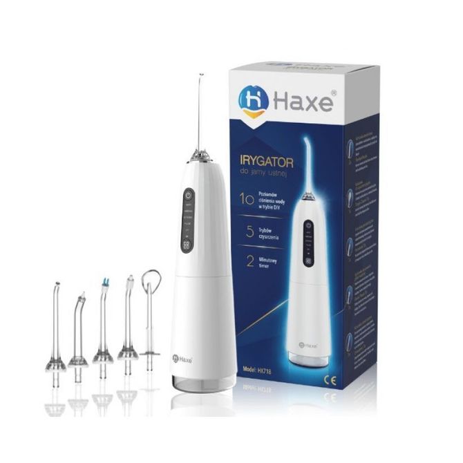 Зъбен Душ Premium Бял Hx718 - Четки За Зъбки - Haxe - BebeMama