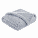 Pătură din fleece gri 80x100