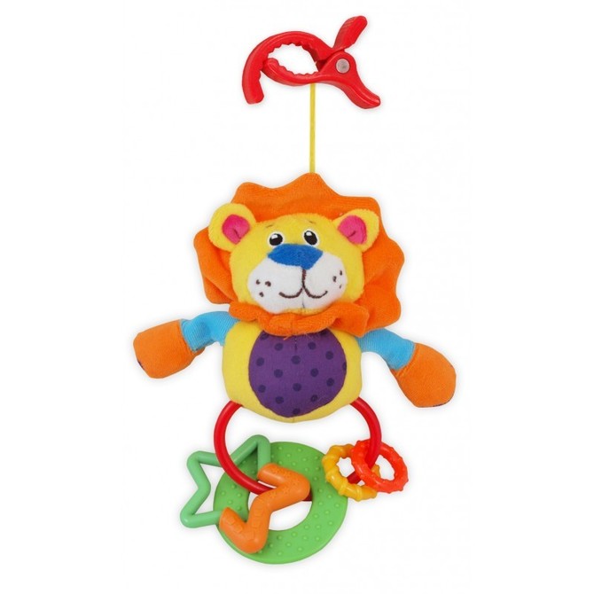 Дрънкалка Лъв - Играчки За Бебета - Baby Mix - BebeMama