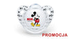 Силиконова Залъгалка 0-6 2Бр./Кутия Червена Disney Micki Mouse
