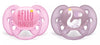 Залъгалки Ultra Soft 6-18 Girl,2 Броя - Залъгалки - Philips Avent - BebeMama