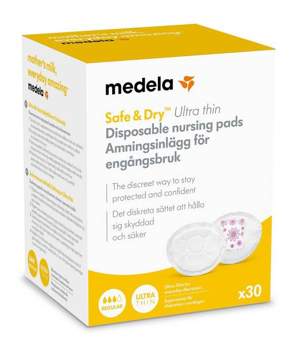 Подложки За Гърди С Гел Слой 30 Бр - Подплънки За Гърди - Medela - BebeMama