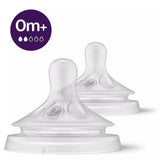 Биберони За Хранене Avent Natural Response 0 М+, Сила На Потока 2, 2 Бр. - Биберони - Philips Avent - BebeMama