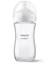 Бебешко Шише За Хранене Стъклено Avent Natural Response 240 Мл., 1+ Месеца - Шишета За Хранене - Philips Avent - BebeMama