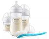 Комплект За Новородено 3 Бебешки Шишета И Четка Avent Natural Response 0+ Месеца - Шишета За Хранене - Philips Avent - BebeMama