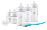 Комплект За Новородено 5 Бебешки Шишета И Четка Avent Natural Response 0+ Месеца - Шишета За Хранене - Philips Avent - BebeMama