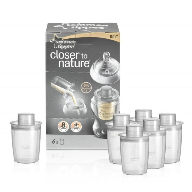 Контейнери За Храна 6 Броя Tommee Tippee - Контейнери За Храна - Tommee Tippee - BebeMama