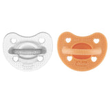 Залъгалка Sm.Physio Luxe 6-18 Orange 2 Бр. - Залъгалки - Chicco - BebeMama