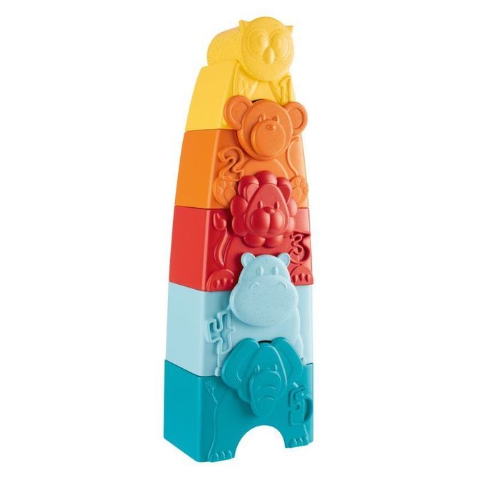 Кула Пъзел С Животни 2В1 - Играчки За Бебета - Chicco Toys - BebeMama