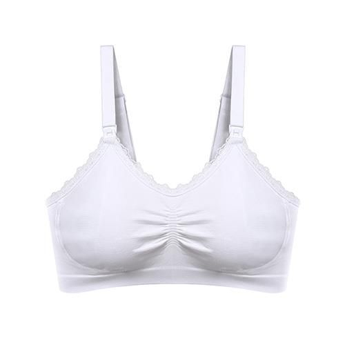 Сутиен За Кърмачки B70-75 Бял - Сутиени За Бременни - Babyono - BebeMama