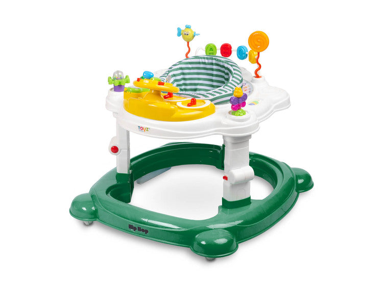 Бебешка Проходилка Hiphop Dark Green Caretero Toyz - Проходилки И Уокъри - Caretero Toyz - BebeMama