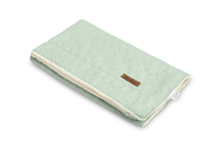 Бродирано Одеяло 80X100 Light Mint Plush