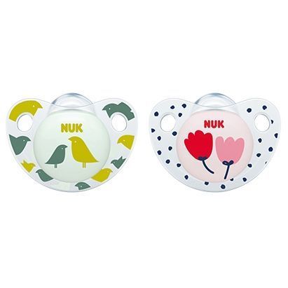 Силиконова Залъгалка Adore 0-6 2 Бр./Кутия - Залъгалки - Nuk - BebeMama
