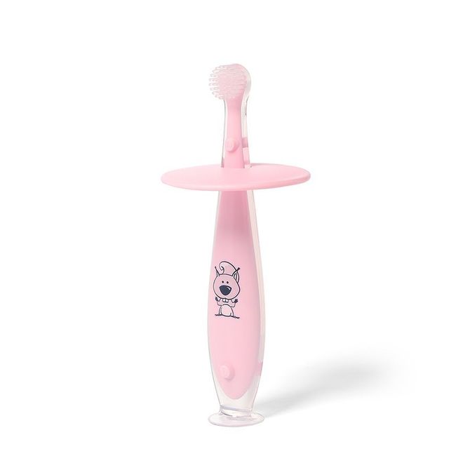 Четка За Зъби 6+ Розово - Четки За Зъбки - Babyono - BebeMama
