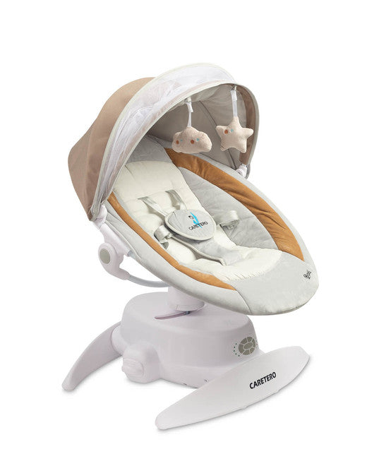 Електрически шезлонг Opti Brown Caretero - Шезлонги И Люлки - Caretero - BebeMama