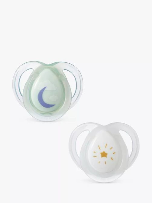 Нощна Залъгалка 0-6 Mix 2Бр - Залъгалки - Tommee Tippee - BebeMama