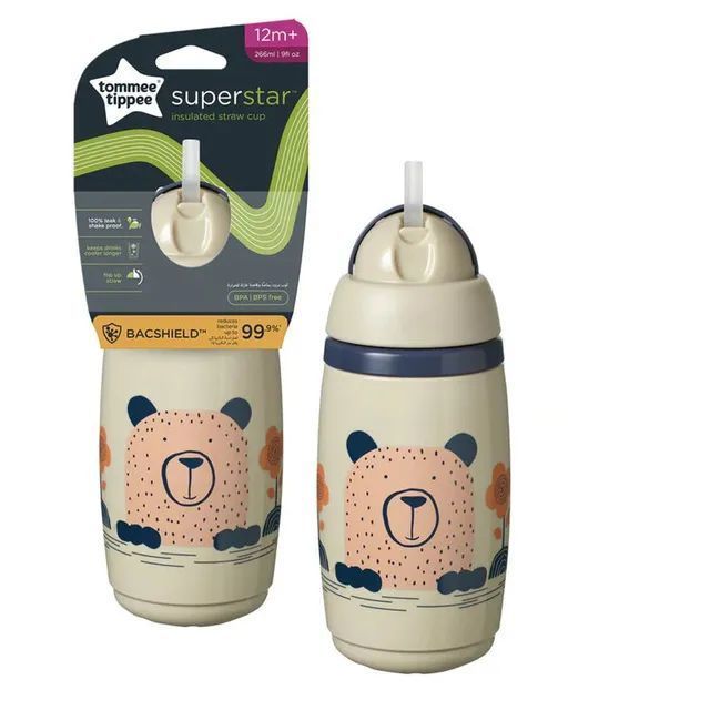 Бутилка 260 Мл Сиво - Шишета За Хранене - Tommee Tippee - BebeMama
