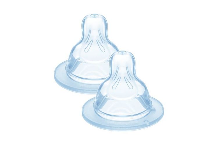 Tetină pentru biberon 2+