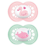 Залъгалка Pacific 6+ Sealife Girl - Залъгалки - Mam Baby - BebeMama