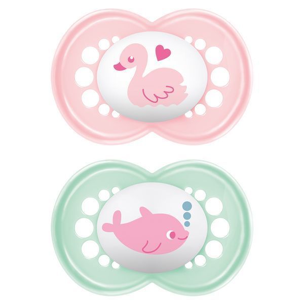 Залъгалка Pacific 6+ Sealife Girl - Залъгалки - Mam Baby - BebeMama