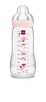 Бутилка 330 Мл Space Adventure Girl - Шишета За Хранене - Mam Baby - BebeMama