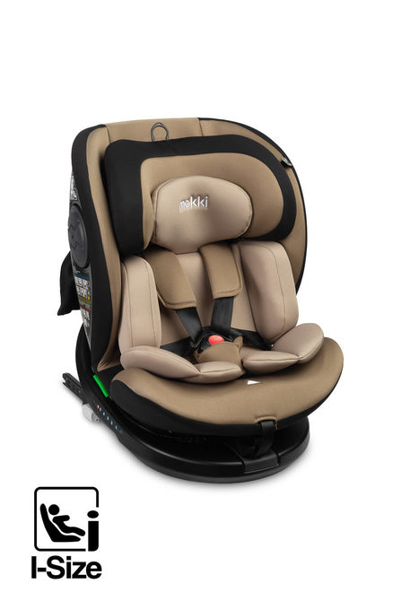 Столче За Кола Mokki I-Размер 0-36Кг Beige Caretero - Група 0+/1/2/3 (0-36Кг) - Caretero - BebeMama