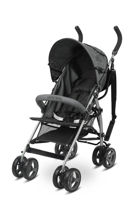 Детска Количка Alfa Grey Caretero - Летни Колички - Caretero - BebeMama