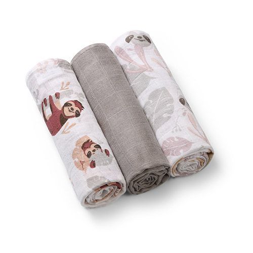 Муселинови Пелени 3 Бр Сиви 70Х70 - Пелени - Babyono - BebeMama
