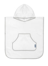 Poncho de baie alb 