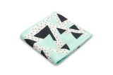 Бамбукова Пелена Green Triangle 75X75 - Пелени - Sensillo - BebeMama