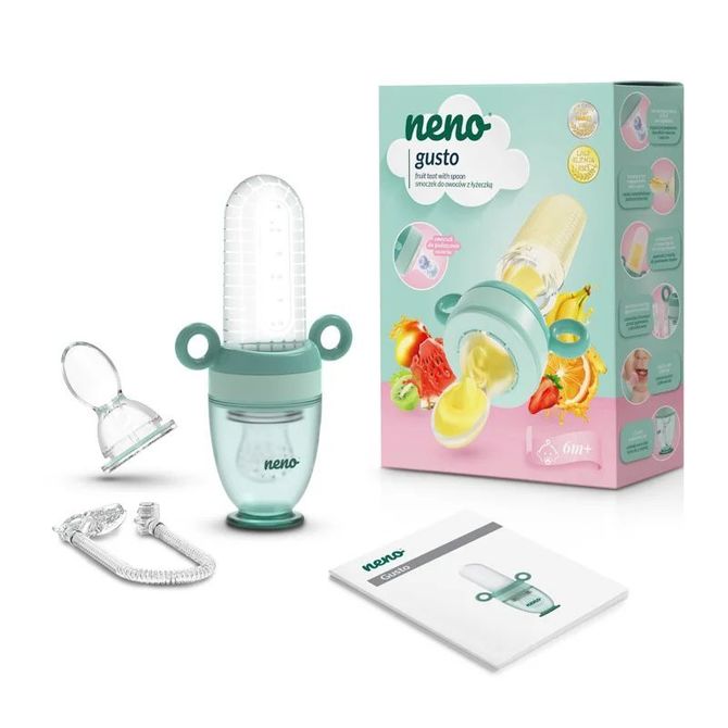 Биберон За Плодове С Лъжица - Аксесоари За Хранене - Neno - BebeMama