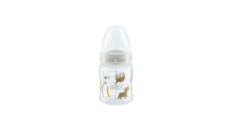 Бутилка First Choice+ Temperature Control 150Мл. Сива - Шишета За Хранене - Nuk - BebeMama