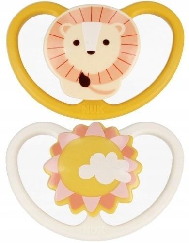 Силиконова Залъгалка 18-36М. 2 Броя - Залъгалки - Nuk - BebeMama