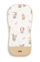 Муселинова Подложка За Количка Beige Bunny
