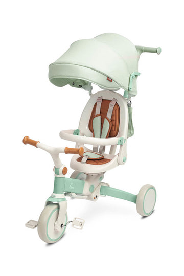 Триколка И Баланиращо Колело 2В1 Faro Зелен Caretero Toyz - Триколки - Caretero Toyz - BebeMama