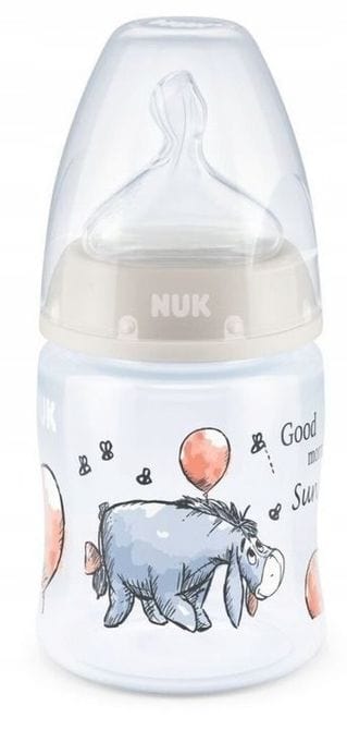 Шише За Хранене 150Ml С Температурен Индикатор Donkey 0-6M Nuk