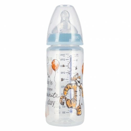 Шише За Хранене300Ml С Температурен Индикатор Tiger 0-6Nuk