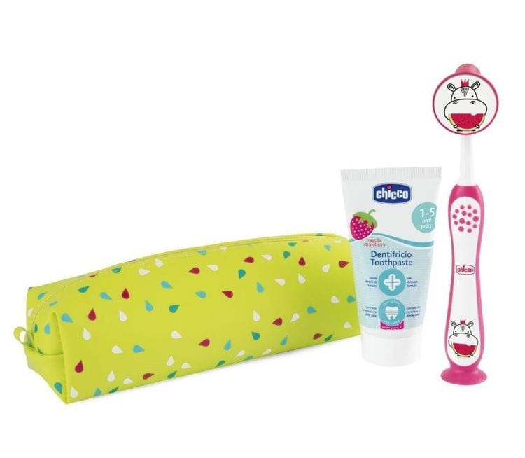 Паста За Зъби Hippo+Четка 3-6Г. Chicco