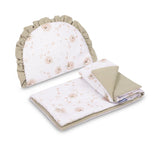 Муслинов Комплект За Детска Количка Бежови Глухарчета Sensillo