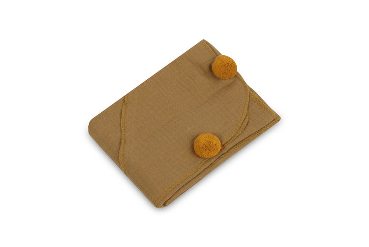 Мека Хавлия За Баня Муселин 75X75 Eg Горчица-0200 Sensillo