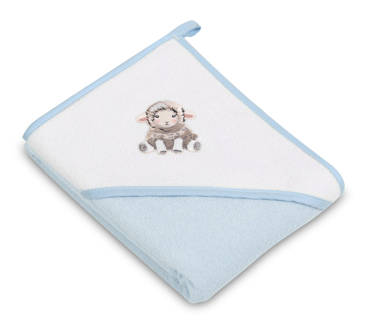 Хавлия За Баня Овца 80x80 Синя