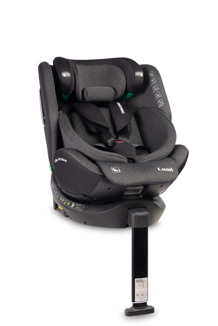 Lumi I-size Детско Столче За Кола Тъмносиво (40-150) bebemama