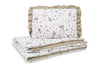 Спален комплект двулицев за бебешко креватче Forest Beige 75X95 25X35 Sensillo