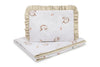Спален комплект двулицев за бебешко креватче Unicorn Beige 75X95 25X35 Sensillo