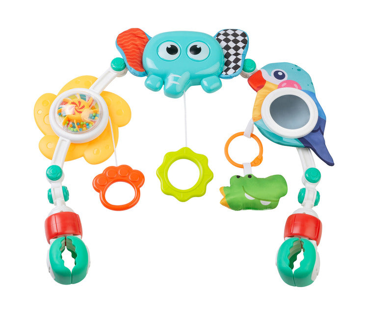 Играчка Арка За Количка Или Легло Сензорна Слонче Toyz