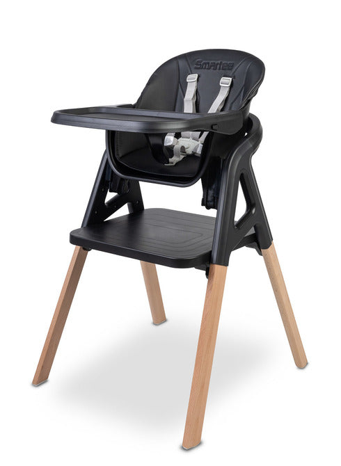 Столче За Хранене Smartee 3-В-1 -До 110 Кг Черно Caretero