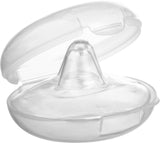 Protecții de mameloane din silicon în husă (2 buc.)