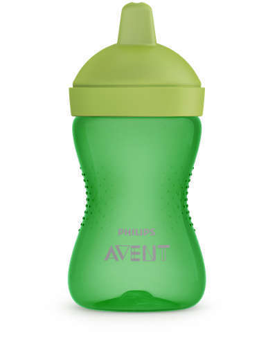 Неразливна Чаша С Твърд Накрайник Philips Avent 18+ Зелена - Чаши - Philips Avent - BebeMama