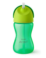 Неразливна Чаша Със Сламка 300 Мл Момче - Чаши - Philips Avent - BebeMama